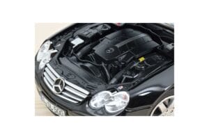 Mercedes SL500 R230 Musta Norev 1:18 183840 Metalli — kuva 7 / 8