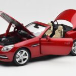Mercedes SLK R172 Designo Zircon Punainen Minichamps 1:18 B66960513 - image 2 of 8