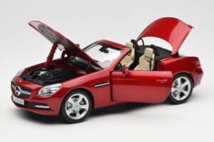 Mercedes SLK R172 Designo Zircon Punainen Minichamps 1:18 B66960513 Metalli — kuva 2 / 8