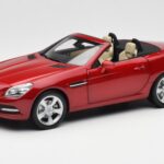 Mercedes SLK R172 Designo Zircon Punainen Minichamps 1:18 B66960513