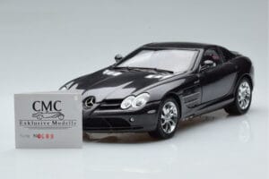 Mercedes SLR McLaren Musta CMC 1:18 M-045F Metalli — kuva 8 / 10