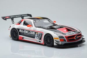Mercedes SLS AMG GT3 Munnich Motorsport #38 M. Basseng / M. Winkelhock Champions FIA GT1 World Championship 2012 Minichamps 1 — kuva 4 / 6