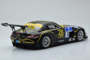 Mercedes SLS AMG GT3 Rowe Racing #125 Zehe / Bullitt / Renger / Hartung ADAC 24 Hours of Nurburgring 2013 Minichamps 1:18 151 — kuva 2 / 6