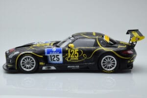 Mercedes SLS AMG GT3 Rowe Racing #125 Zehe / Bullitt / Renger / Hartung ADAC 24 Hours of Nurburgring 2013 Minichamps 1:18 151 — kuva 3 / 6