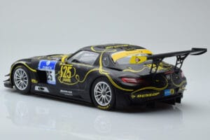 Mercedes SLS AMG GT3 Rowe Racing #125 Zehe / Bullitt / Renger / Hartung ADAC 24 Hours of Nurburgring 2013 Minichamps 1:18 151 — kuva 5 / 6