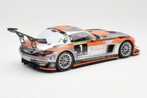 Mercedes SLS AMG GT3 #1 Team Abu Dhabi By Black Falcon K. Al Qubaisi / Edwards / M. Bleekemolen / B. Schneider Winners 24 Hou — kuva 2 / 6