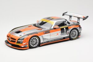 Mercedes SLS AMG GT3 #1 Team Abu Dhabi By Black Falcon K. Al Qubaisi / Edwards / M. Bleekemolen / B. Schneider Winners 24 Hou