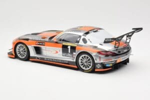 Mercedes SLS AMG GT3 #1 Team Abu Dhabi By Black Falcon K. Al Qubaisi / Edwards / M. Bleekemolen / B. Schneider Winners 24 Hou — kuva 5 / 6