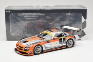 Mercedes SLS AMG GT3 #1 Team Abu Dhabi By Black Falcon K. Al Qubaisi / Edwards / M. Bleekemolen / B. Schneider Winners 24 Hou — kuva 6 / 6