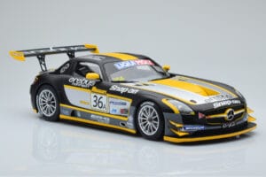 Mercedes SLS AMG GT3 Team Erebus Motorsport #36 B. Schneider / A. Jager / C. Roloff Winners Bathurst 12 Hours 2013 Minichamps — kuva 4 / 6