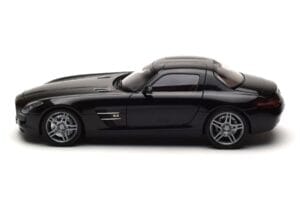 Mercedes SLS AMG Obsidian Musta Metallic Minichamps 1:18 B66960042 Metalli — kuva 4 / 7