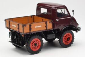 Mercedes Unimog 401 With Westfalia Cabin Schuco 1:18 450014300 Metalli — kuva 3 / 8