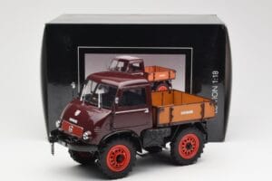 Mercedes Unimog 401 With Westfalia Cabin Schuco 1:18 450014300 Metalli — kuva 8 / 8