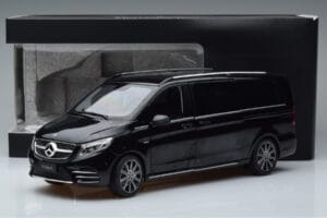 Mercedes V-Class W447 V260L Musta OEM 1:18 QALCN89911150 Metalli — kuva 8 / 8