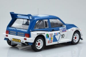 MG Metro 6R4 #10 M. Wilson / N. Harris RAC Rally 1986 IXO 1:18 18RMC068A Metalli — kuva 2 / 6
