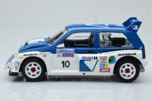 MG Metro 6R4 #10 M. Wilson / N. Harris RAC Rally 1986 IXO 1:18 18RMC068A Metalli — kuva 3 / 6