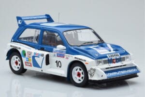 MG Metro 6R4 #10 M. Wilson / N. Harris RAC Rally 1986 IXO 1:18 18RMC068A Metalli — kuva 4 / 6