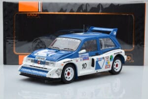 MG Metro 6R4 #10 M. Wilson / N. Harris RAC Rally 1986 IXO 1:18 18RMC068A Metalli — kuva 6 / 6