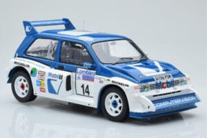 MG Metro 6R4 #14 D. Llewellin / P. Short RAC Rally 1986 IXO 1:18 18RMC068C Metalli — kuva 4 / 6