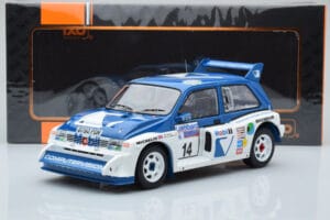 MG Metro 6R4 #14 D. Llewellin / P. Short RAC Rally 1986 IXO 1:18 18RMC068C Metalli — kuva 6 / 6