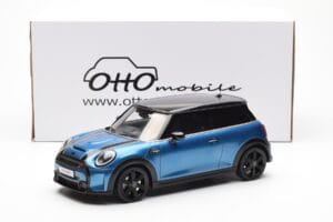 Mini Cooper S F56 Island Sininen Otto 1:18 OT982 Hartsi — kuva 6 / 6
