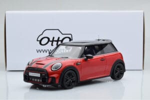 Mini Cooper S JCW F56 Punainen Otto 1:18 OT984 Hartsi — kuva 6 / 6