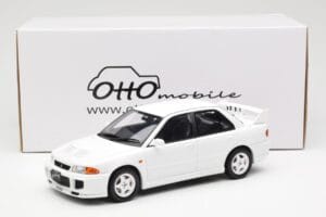 Mitsubishi Lancer Evo III Scotia Valkoinen Otto 1:18 OT1065 Hartsi — kuva 6 / 6