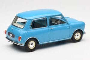 Morris Mini Minor Sininen Kyosho 1:18 08964BL Metalli — kuva 3 / 8