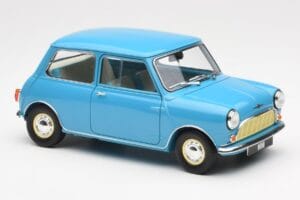 Morris Mini Minor Sininen Kyosho 1:18 08964BL Metalli — kuva 6 / 8