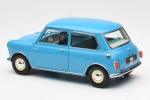 Morris Mini Minor Sininen Kyosho 1:18 08964BL Metalli — kuva 7 / 8