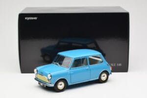 Morris Mini Minor Sininen Kyosho 1:18 08964BL Metalli — kuva 8 / 8