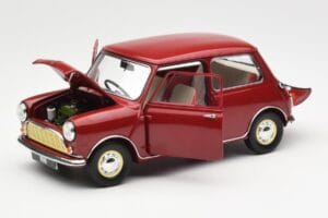 Morris Mini Minor Punainen Kyosho 1:18 08964R Metalli — kuva 2 / 8