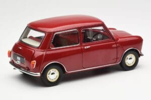 Morris Mini Minor Punainen Kyosho 1:18 08964R Metalli — kuva 3 / 8
