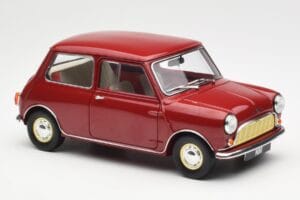 Morris Mini Minor Punainen Kyosho 1:18 08964R Metalli — kuva 6 / 8