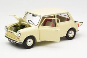 Morris Mini Minor Valkoinen Kyosho 1:18 08964W Metalli — kuva 2 / 8