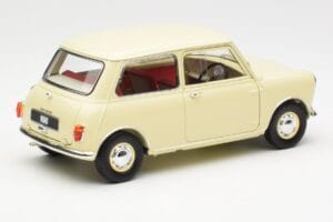 Morris Mini Minor Valkoinen Kyosho 1:18 08964W Metalli — kuva 3 / 8