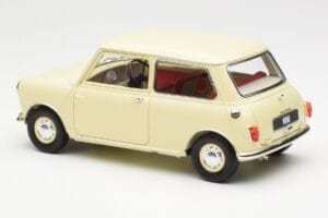 Morris Mini Minor Valkoinen Kyosho 1:18 08964W Metalli — kuva 7 / 8