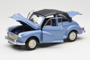 Morris Minor Avoauto Sininen Minichamps 1:18 150137030 Metalli — kuva 2 / 8