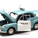 Morris Minor Poliisi Sininen & Valkoinen Minichamps 1:18 - image 2 of 8