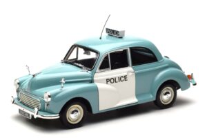 Morris Minor Poliisi Sininen & Valkoinen Minichamps 1:18