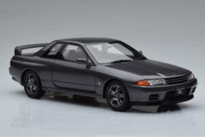 Nissan Skyline GT-R BNR32 Nismo Harmaa Otto 1:18 OT411 Hartsi — kuva 4 / 6