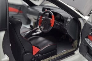 Nissan Skyline GT-R R34 Nismo Z-Tune Valkoinen MotorHelix 1:18 M83407 Metalli — kuva 8 / 11