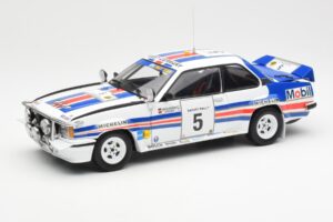 Opel Ascona 400 #5 W. Rohrl / C. Geistdorfer Safari Rally Maailmanmestari 1982 Sun Star 1:18 5378