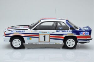 Opel Ascona 400 Rothmans #1 W. Rohrl / C. Geistdorfer Rally Acropolis 1982 IXO 1:18 18RMC097A Metalli — kuva 3 / 6