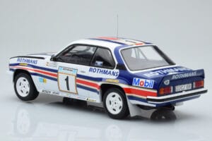 Opel Ascona 400 Rothmans #1 W. Rohrl / C. Geistdorfer Rally Acropolis 1982 IXO 1:18 18RMC097A Metalli — kuva 5 / 6