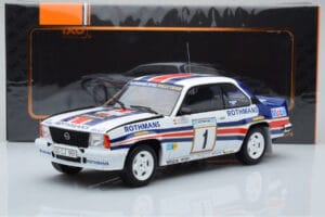 Opel Ascona 400 Rothmans #1 W. Rohrl / C. Geistdorfer Rally Acropolis 1982 IXO 1:18 18RMC097A Metalli — kuva 6 / 6