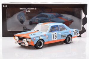 Opel Commodore A Steinmetz Gulf #18 Joossens / Byttebier 24 Hours of Spa 1971 Minichamps 1:18 155714618 Metalli — kuva 6 / 6