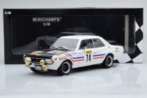 Opel Commodore A Steinmetz #74 J. Ragnotti / Thimonier Tour de France Automobile 1971 Minichamps 1:18 155714674 Metalli — kuva 6 / 6