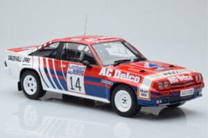 Opel Manta 400 #14 J. McRae / I. Grindrod RAC Rally 1985 IXO 1:18 18RMC098 Metalli — kuva 4 / 6