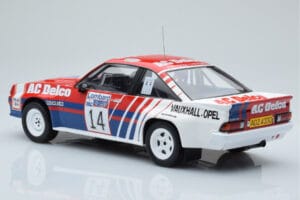 Opel Manta 400 #14 J. McRae / I. Grindrod RAC Rally 1985 IXO 1:18 18RMC098 Metalli — kuva 5 / 6